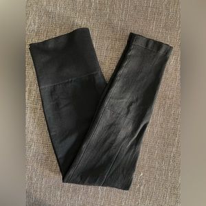Spanx ‘Look at Me Now’ Ribbed Black Leggings
